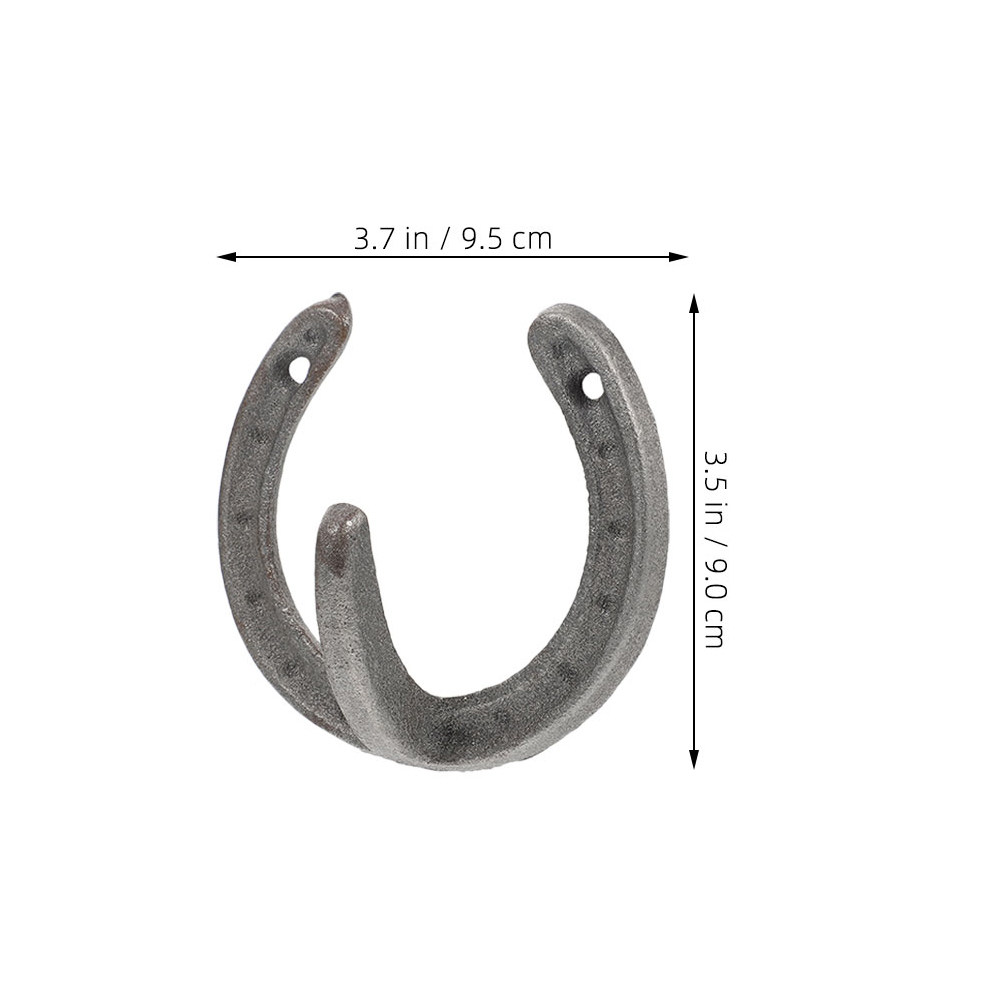 3Pcs Horseshoe Shape Wall Hook - Home Decor Organizer ulasan dan harga