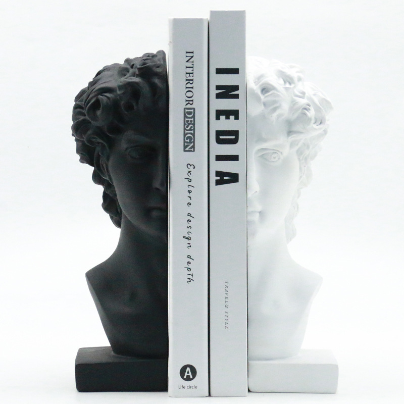 Creative Resin David Head Scul - Abstract Sculpture Resin ulasan dan harga