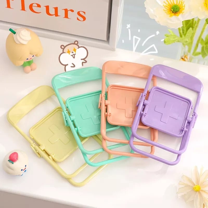 Cute Chair Phone Holder Stand  - Home Decor Organizer ulasan dan harga