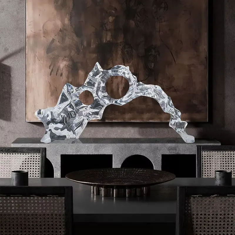 Transparent Resin Taihu Stone  - Abstract Sculpture Resin ulasan dan harga