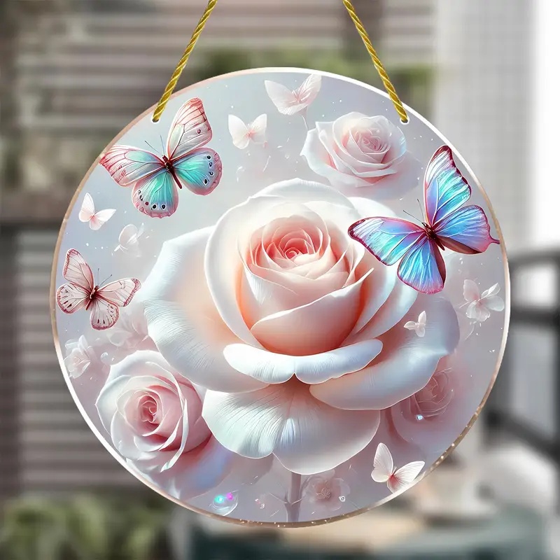 Romantic Pink Love Rose Sun Ca - Home Decor Lovely Home ulasan dan harga