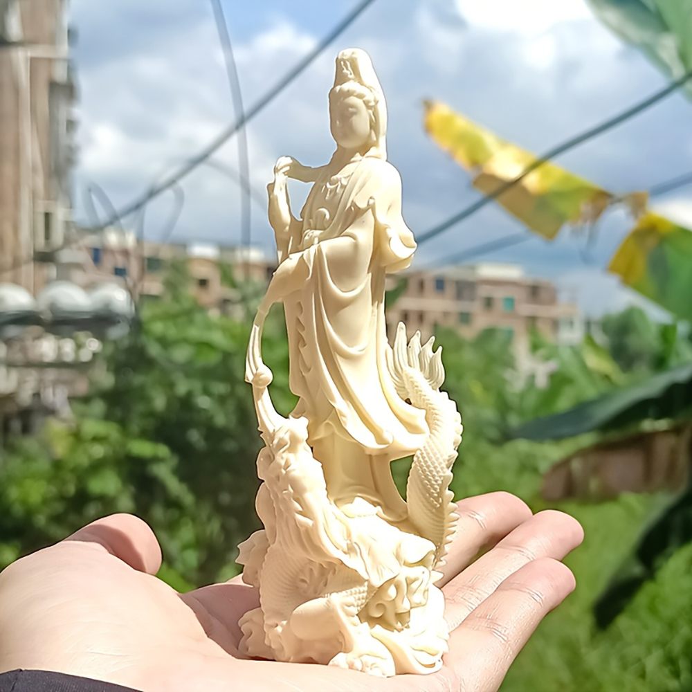 Resin Guanyin Buddha Statue Ch - Home Decor Zen Style ulasan dan harga