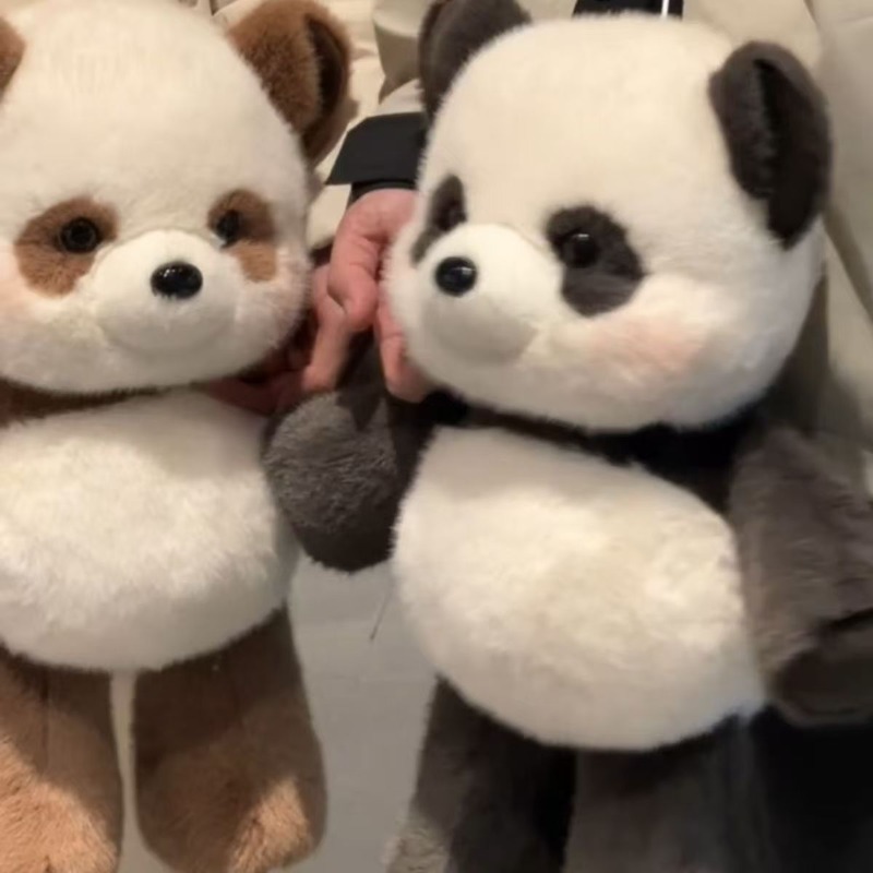 Cute Running Panda Cartoon Dol - Home Decor Lovely Home ulasan dan harga