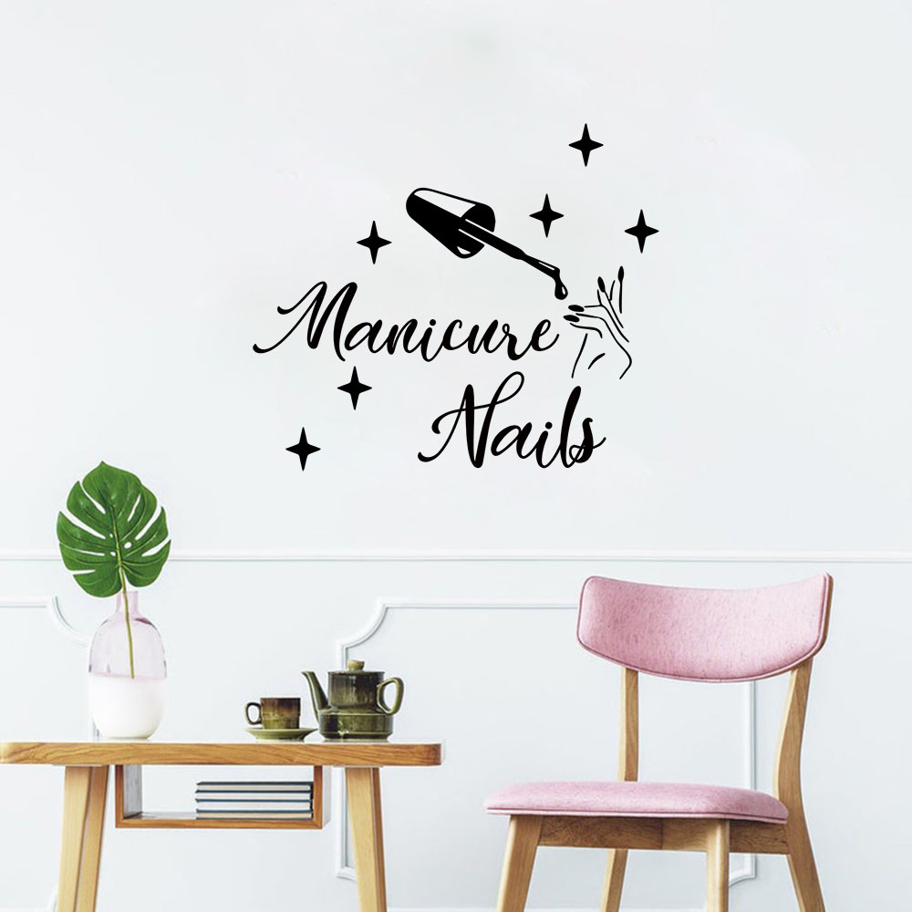 1PC Creative Manicure Personal - Home Decor Wall Tiles ulasan dan harga