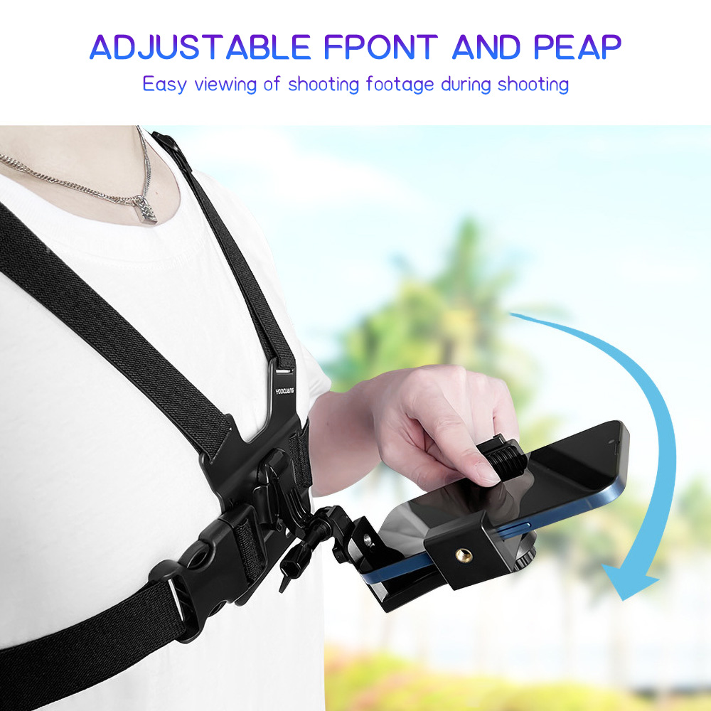 Chest Mount Phone Strap Holder - Home Decor Organizer ulasan dan harga