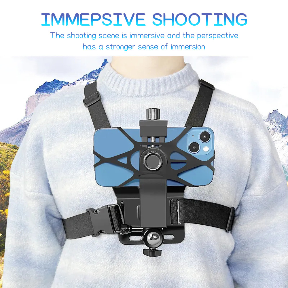 Chest Mount Phone Strap Holder - Home Decor Organizer ulasan dan harga