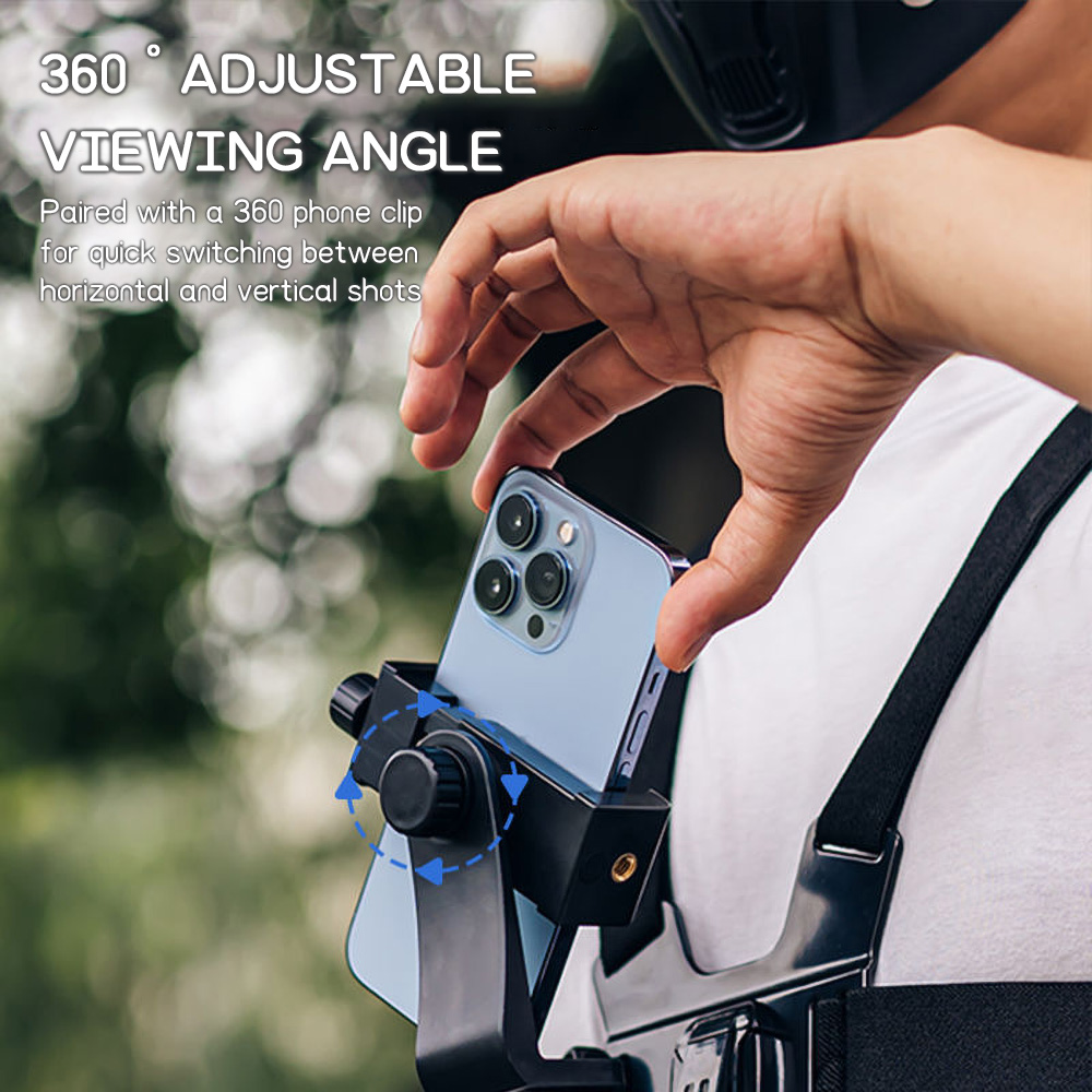 Chest Mount Phone Strap Holder - Home Decor Organizer ulasan dan harga
