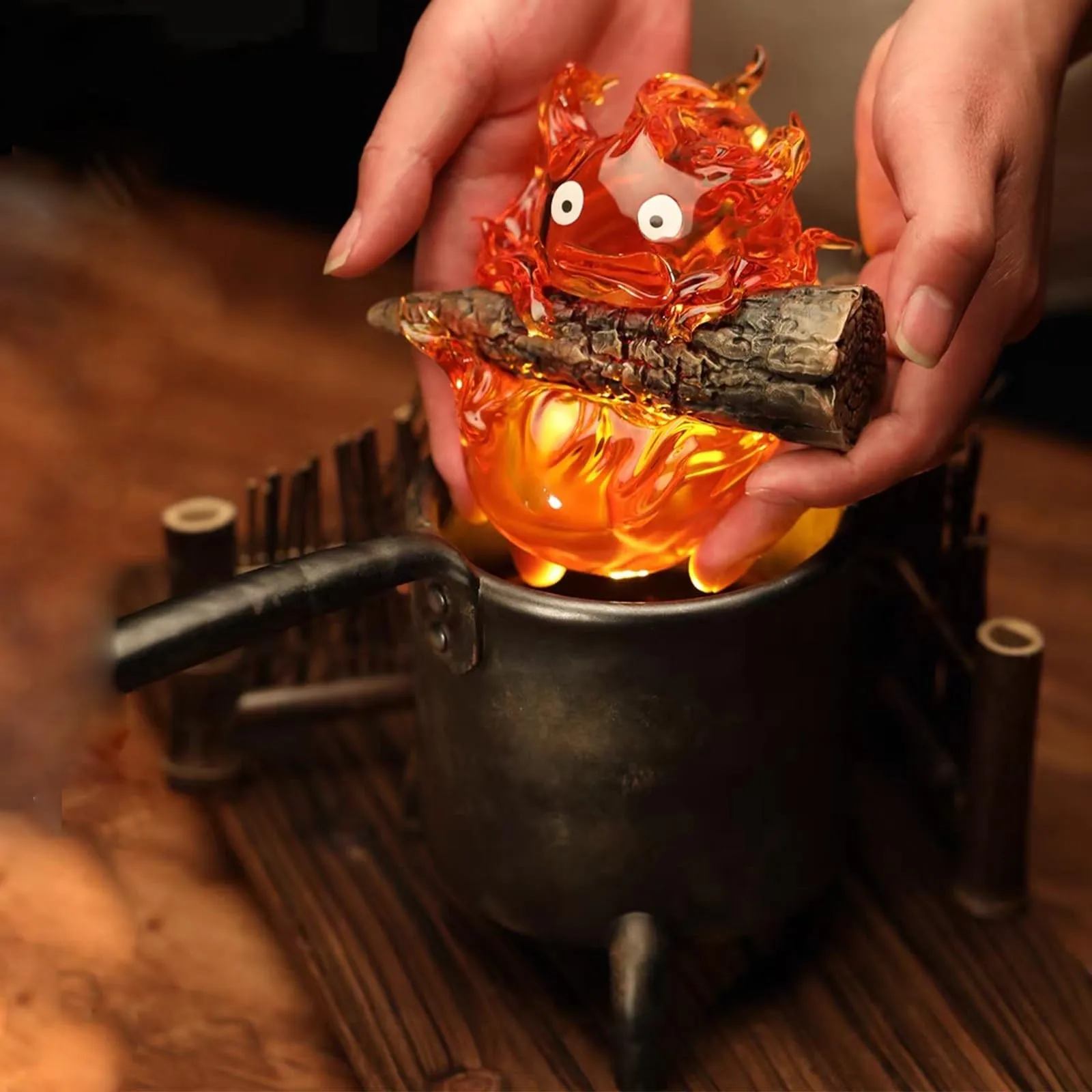 3d Flame Casifa Night Light Re - Home Decor Enthusiast ulasan dan harga