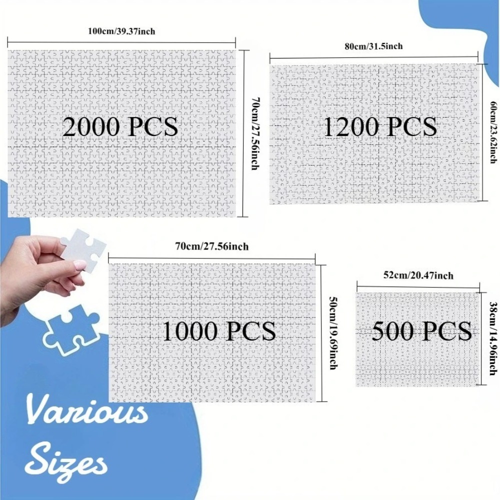 500/1000/1200/2000PCS Puzzles  - Home Decor Under 1000 ulasan dan harga