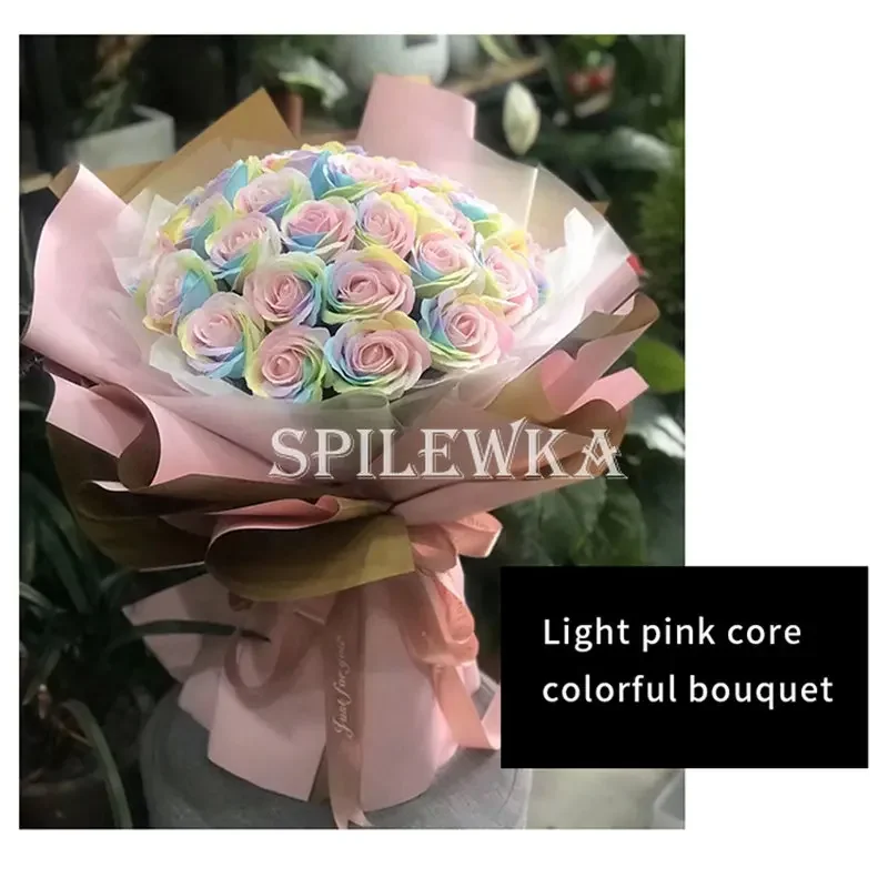Spilewka 6X7cm Colorful Rose A - Home Decor For Birthday ulasan dan harga