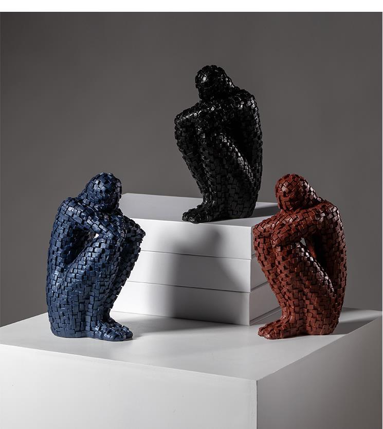 Mosaic Figures Sculpture Abstr - Abstract Sculpture Resin ulasan dan harga